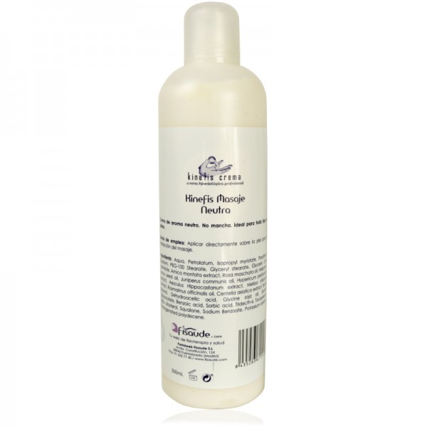 Kinefis neutral massage cream (500ml bottle) Kinefis neutral massage cream (500ml bottle)